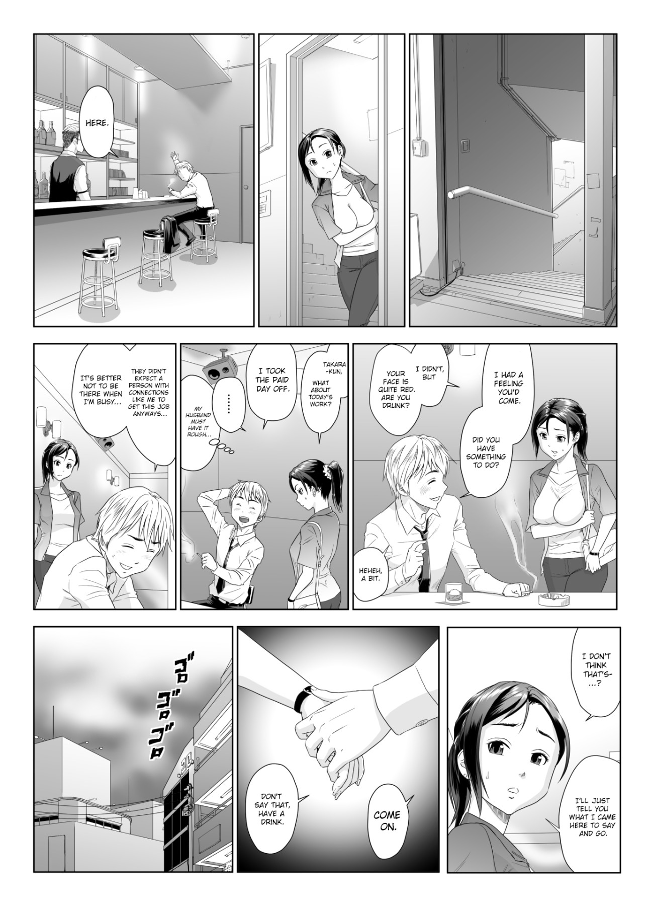 Hentai Manga Comic-A Wife Moaning To Another Man's Cock 1-Read-14